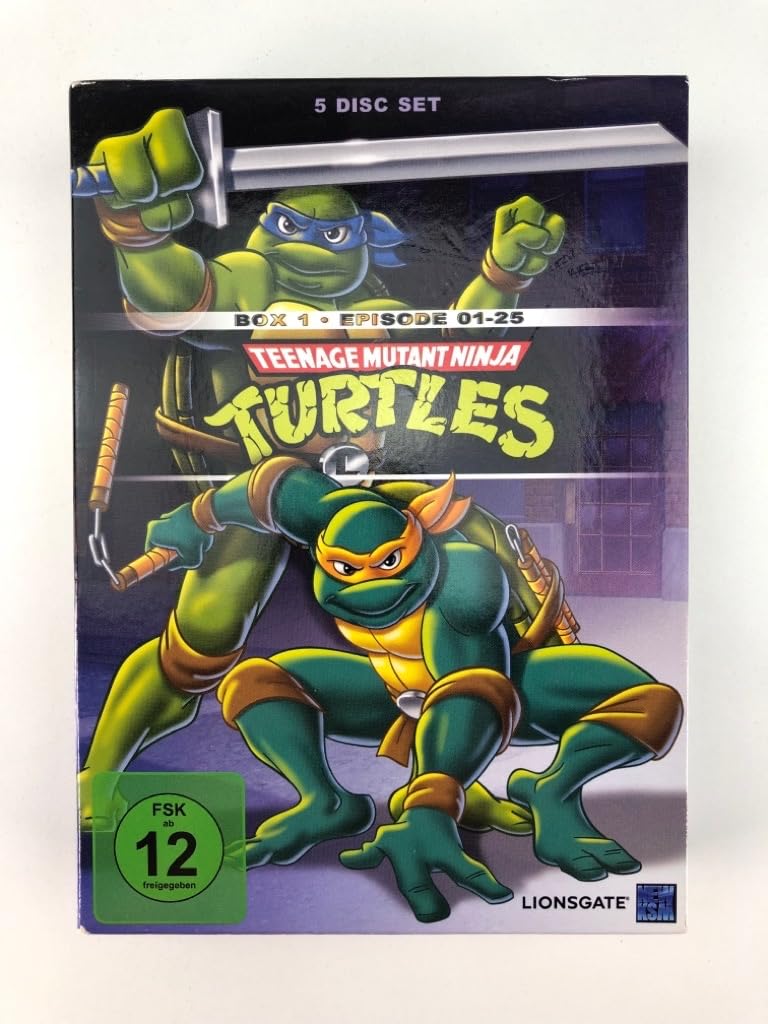 Teenage Mutant Ninja Turtles - Box 1 (5 DVDs): Amazon.de: Joe